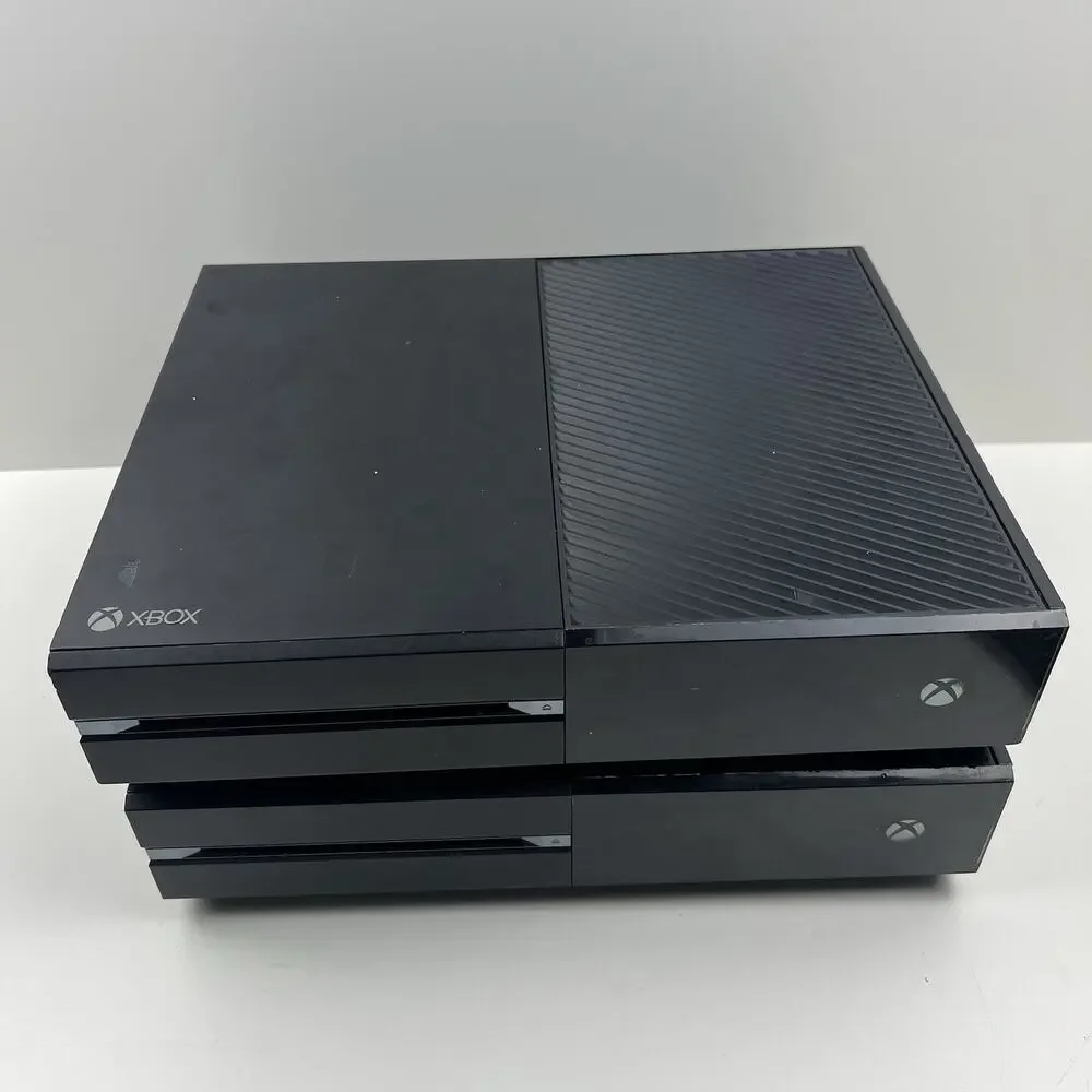 Microsoft Xbox One 500GB 1540 Black Console AS IS for PART Lot Of 2, READ DESC